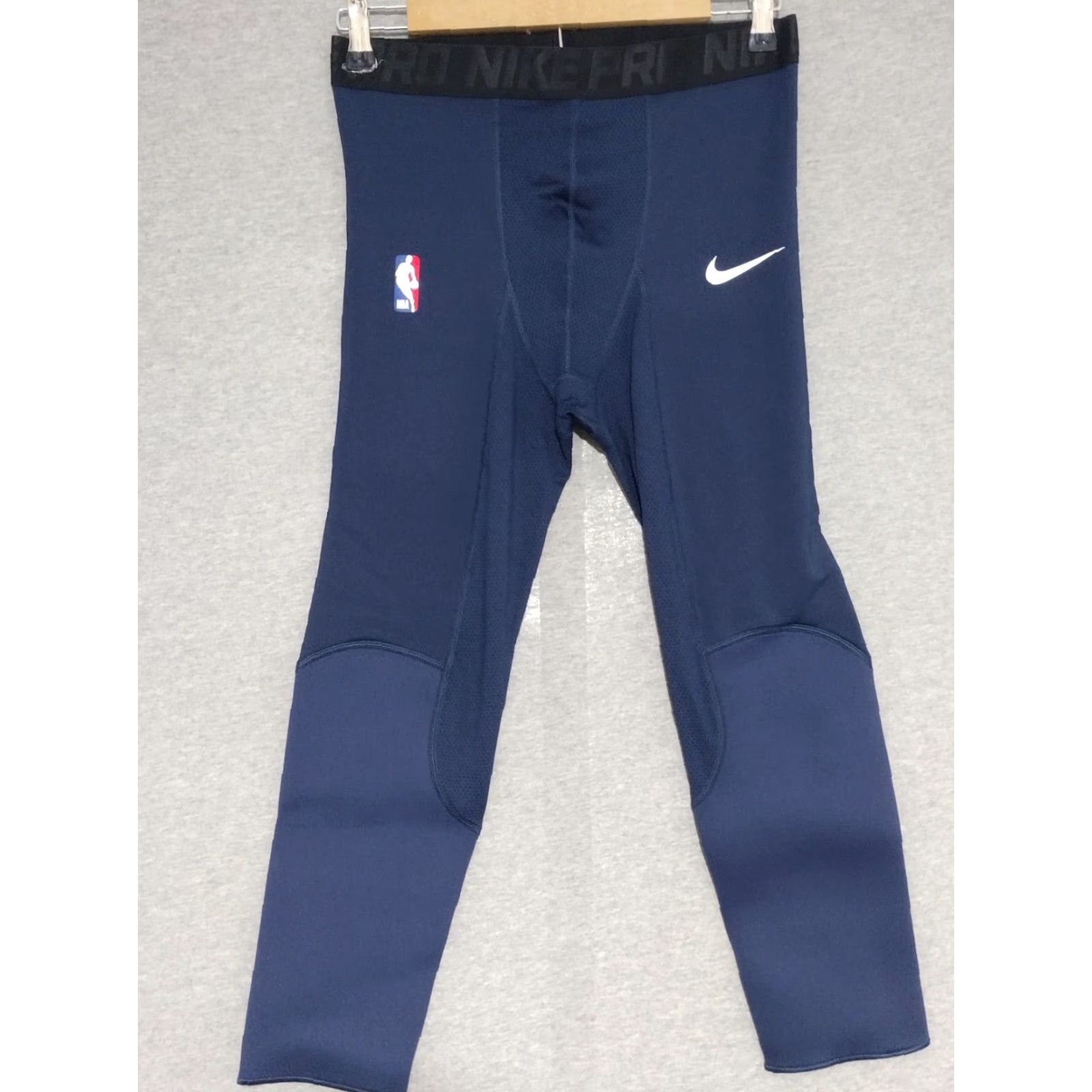 Nike Nike NBA Pro Hyperstrong Mens Padded Pants Tights Navy Blue 28-32 L AA0753-419 Size US 33 - 2 Thumbnail