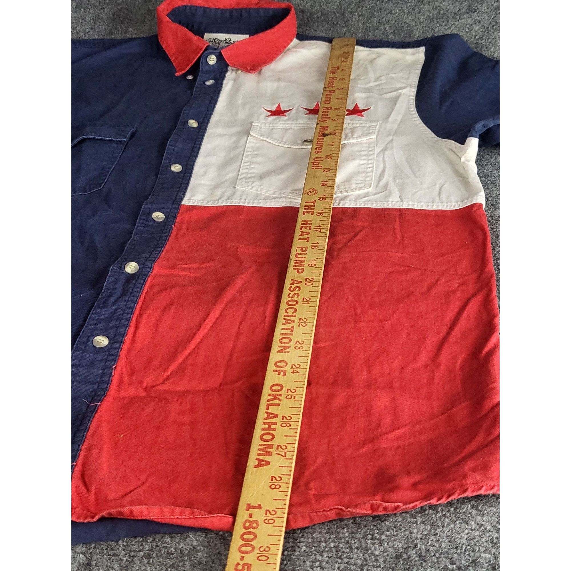 Vintage Vintage San Angelo Texas Collection Button Up Shirt Men Sz X Size US XL / EU 56 / 4 - 3 Thumbnail
