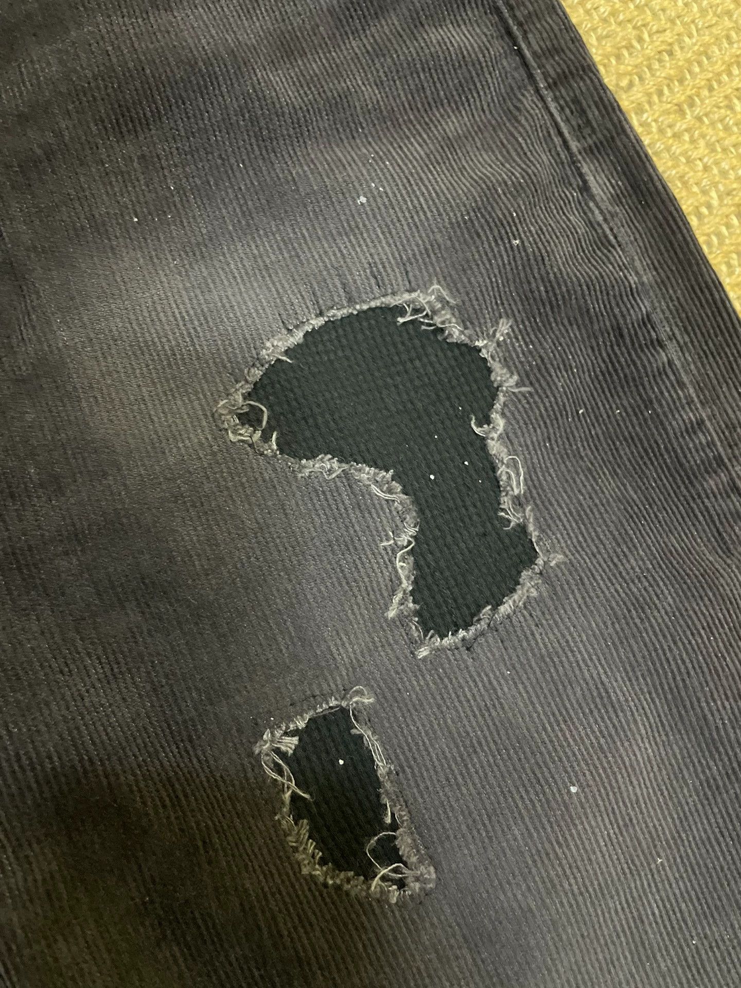 Vanquish Denim VANQUISH x FRAGMENT Distressed Ink Corduroy W28 NN Size US 28 / EU 44 - 5 Thumbnail