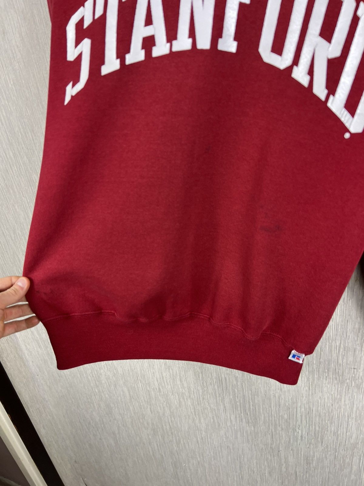 Russell Athletic Vintage Russell Atletic college spellout stanford crewneck Size US M / EU 48-50 / 2 - 8 Thumbnail