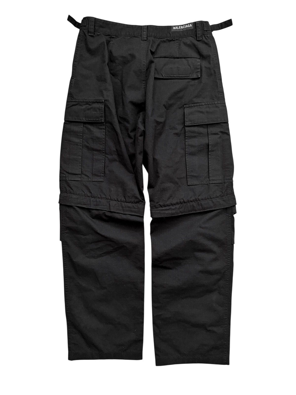 Balenciaga 2023 Ripstop Zip Off Cargo Pants Size US 32 / EU 48 - 2 Thumbnail