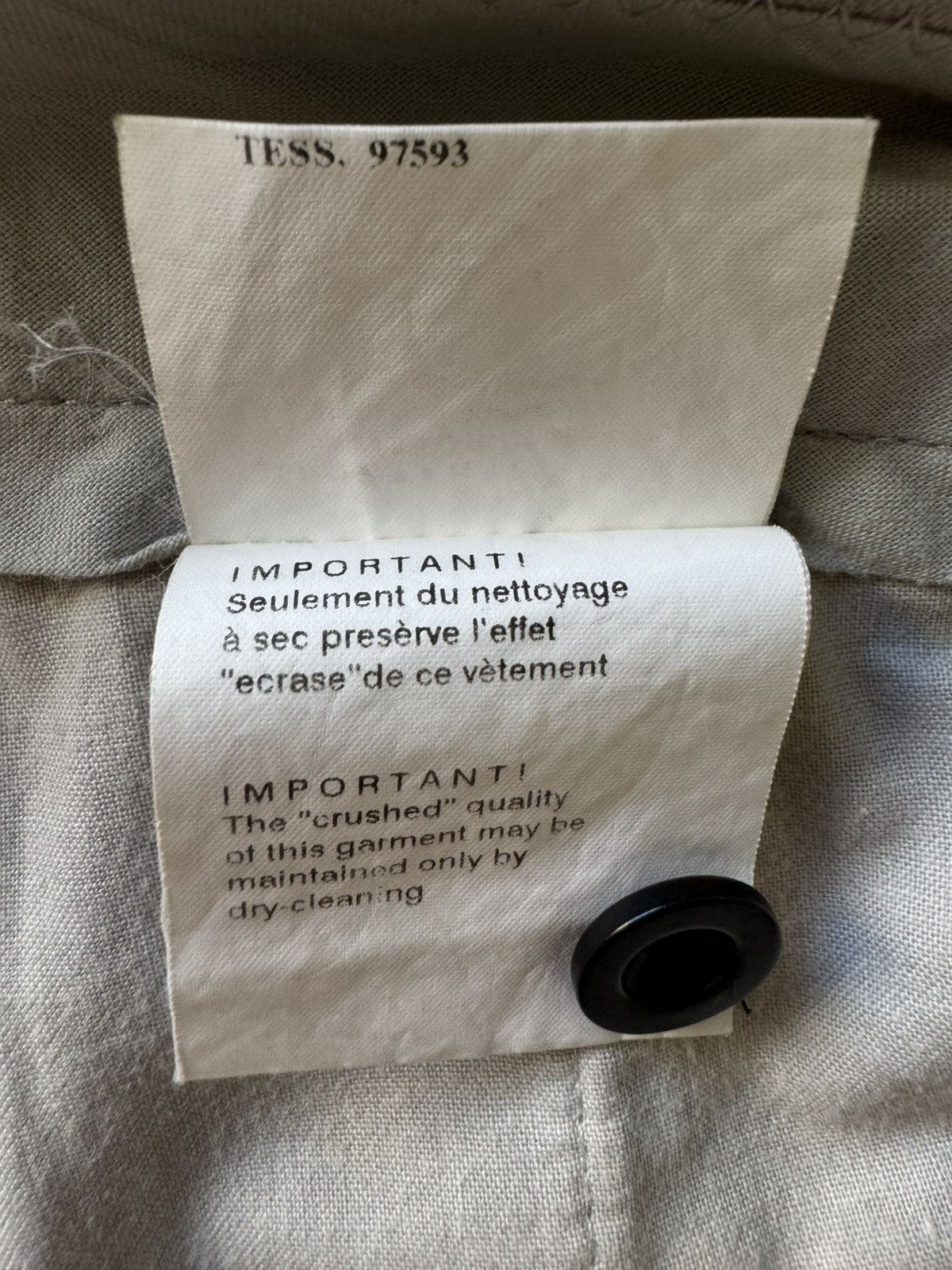 Maison Margiela Maison Martin Margiela SS00 Permament Creases Tuxedo Pants Size US 31 - 19 Thumbnail