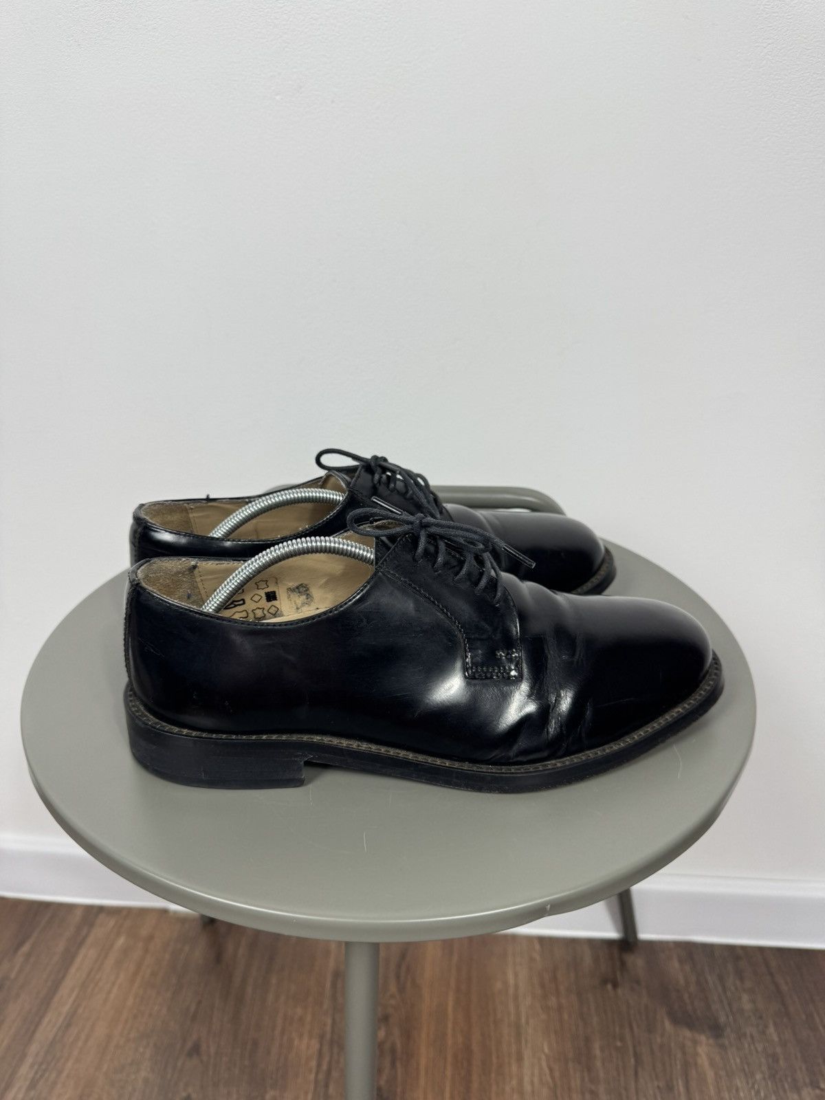 Other Vintage Black Leather Derby Shoes Men’s US 8 Classic Minimal Size US 8 / EU 41 - 8 Thumbnail