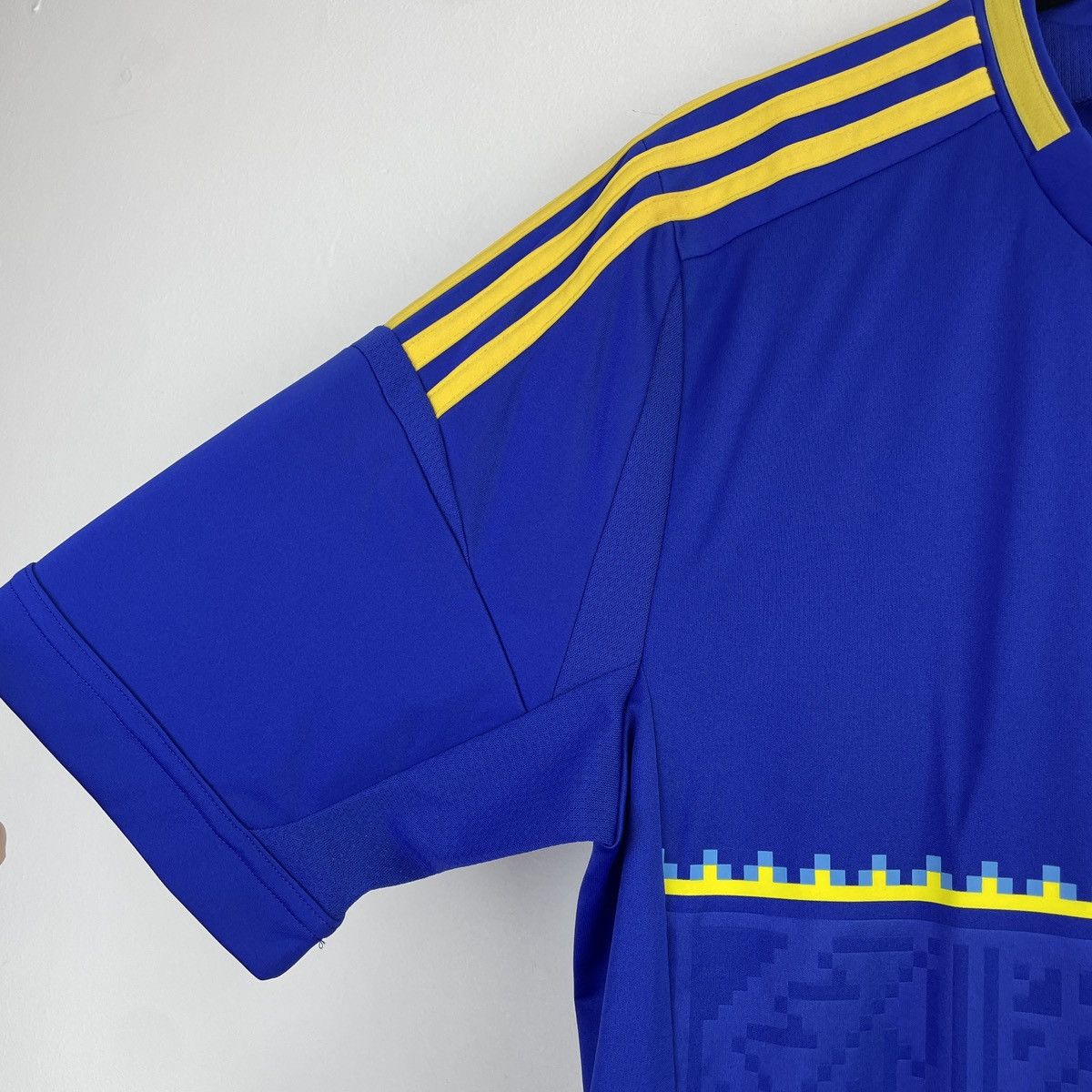 Adidas Ukraine National Team Away Soccer Jersey Shirt Euro 2012 Size US S / EU 44-46 / 1 - 7 Thumbnail