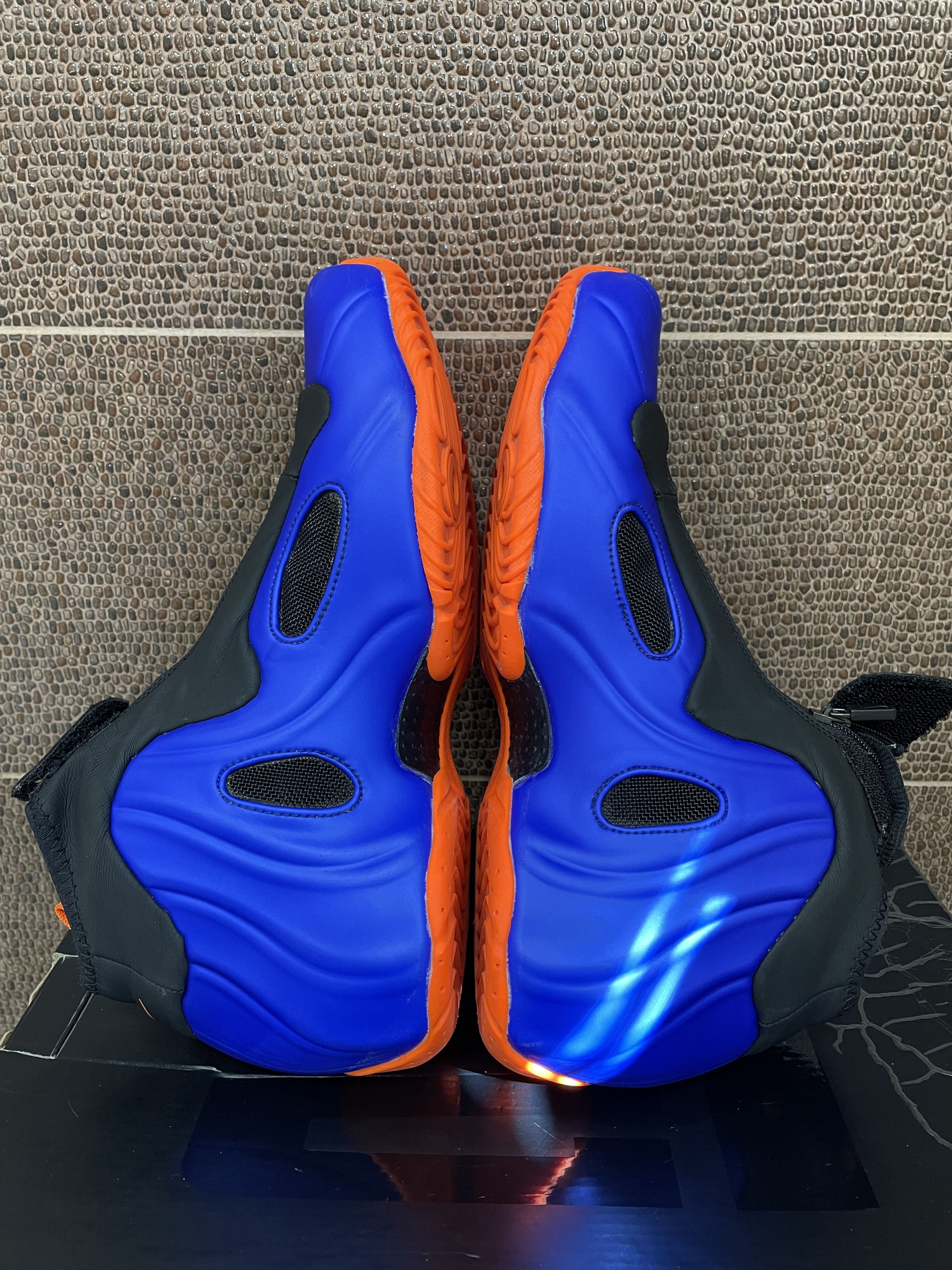 Nike Nike Air Flightposite Blue Zoom 1 Sneakers Jordan Shoes Max Size US 8 / EU 41 - 6 Thumbnail