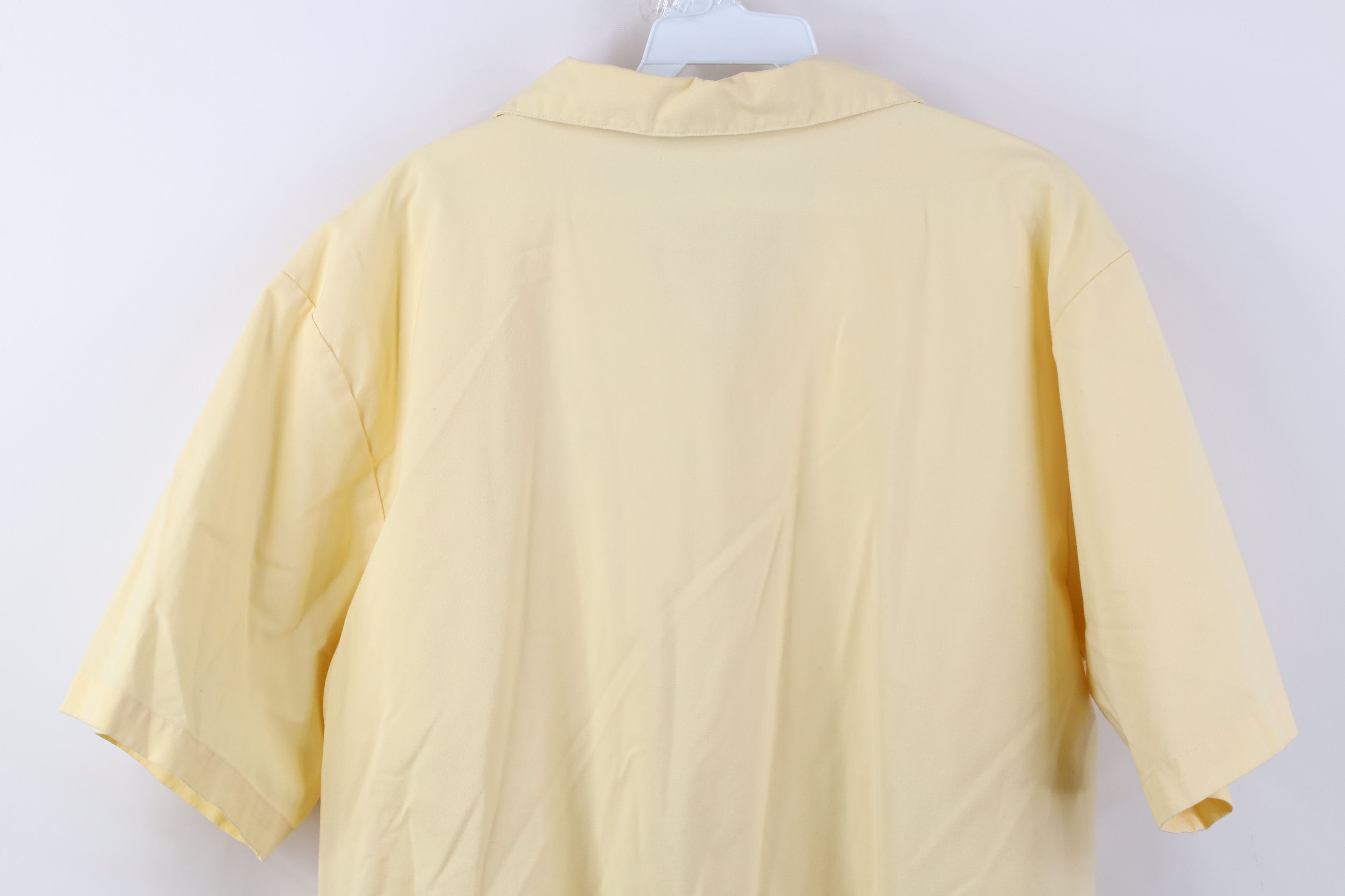 Vintage Vintage 90s Streetwear Short Sleeve Full Zip Shirt Jacket Size US L / EU 52-54 / 3 - 15 Thumbnail