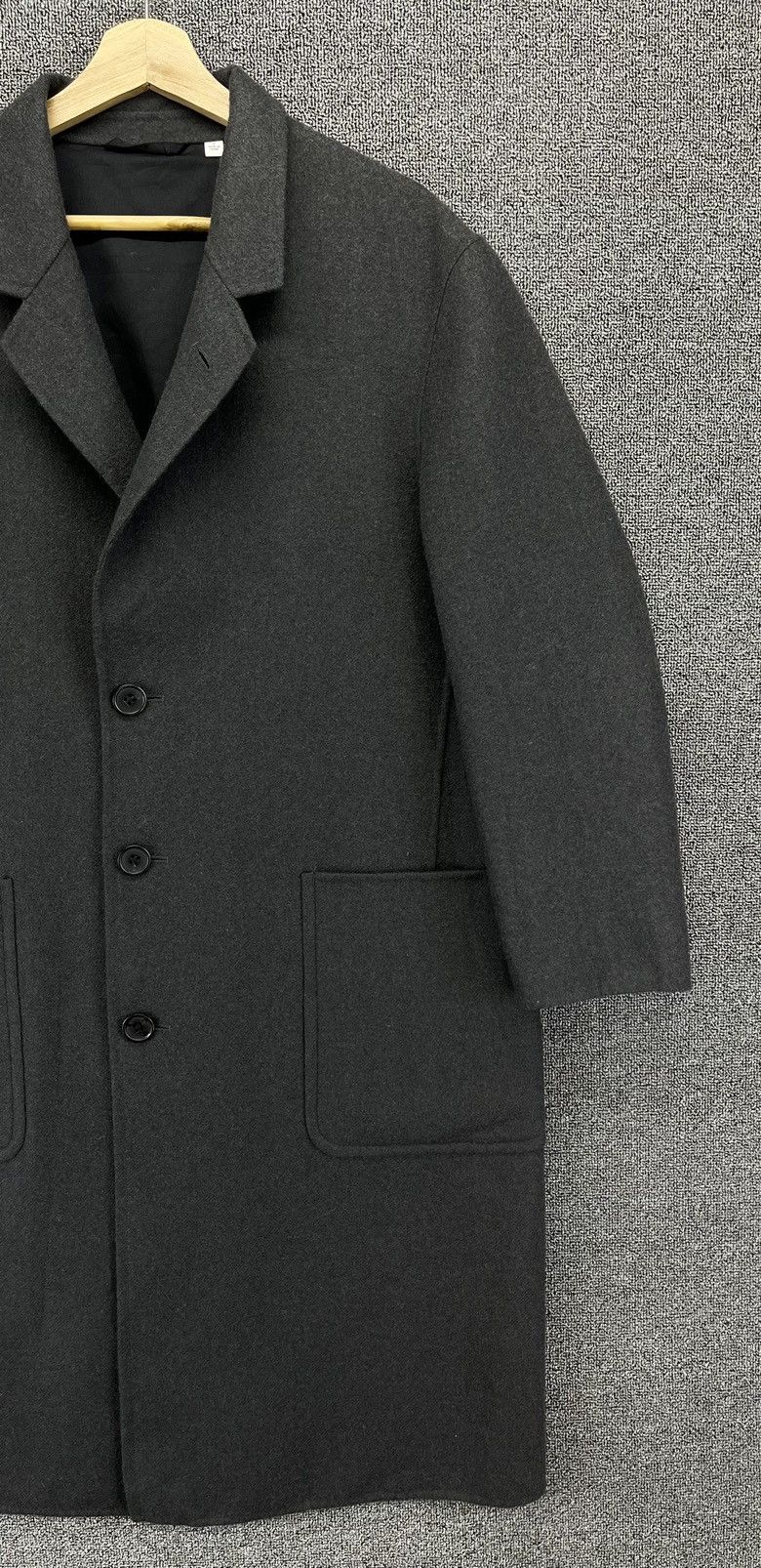Lemaire × Uniqlo Lemaire Uniqlo Rare Button Up Wool Long Jacket Size US S / EU 44-46 / 1 - 4 Thumbnail