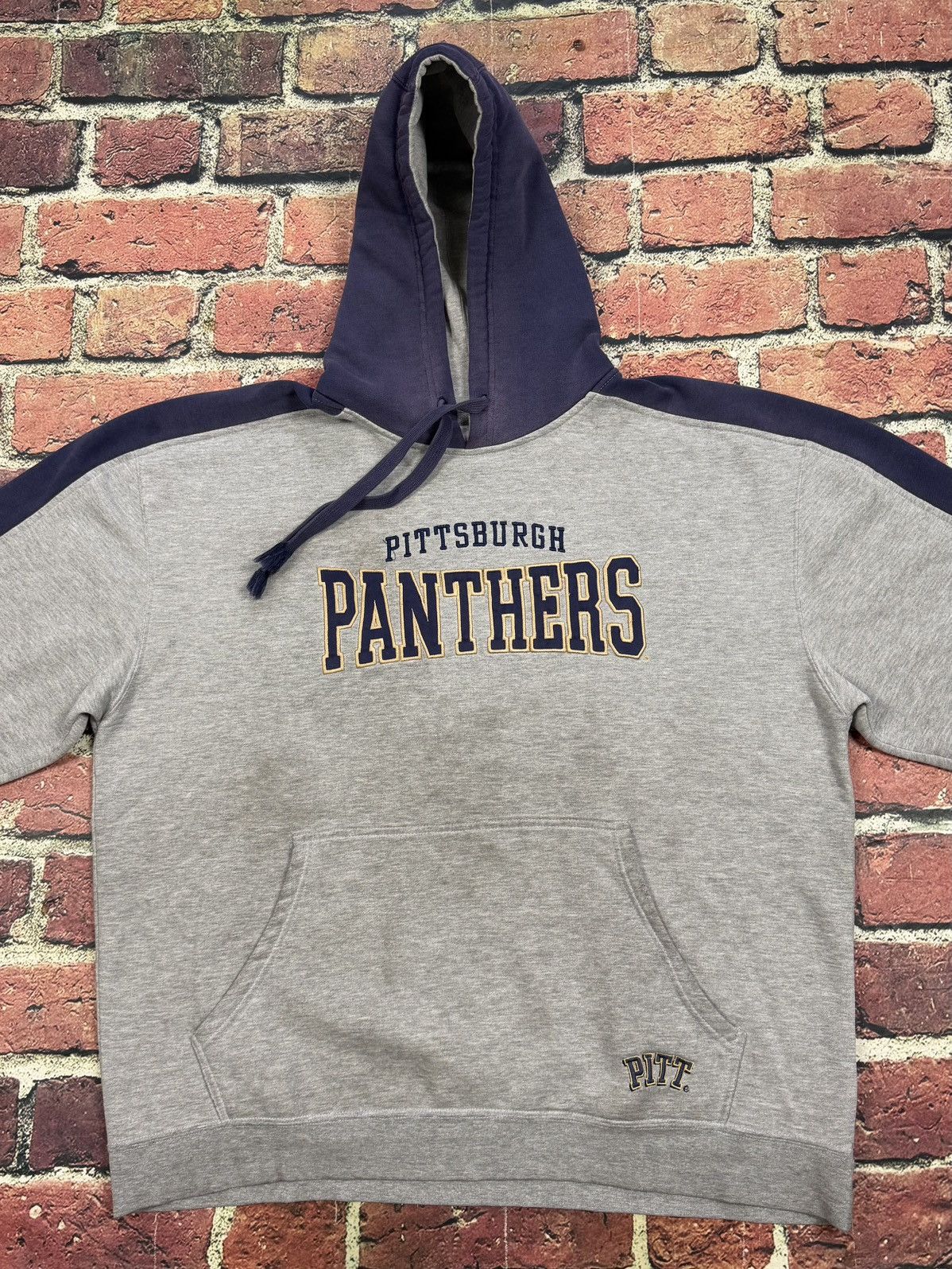 NCAA Pitt Panthers Hoodie Sweatshirt Y2K University of Pittsburgh Size US XL / EU 56 / 4 - 3 Thumbnail
