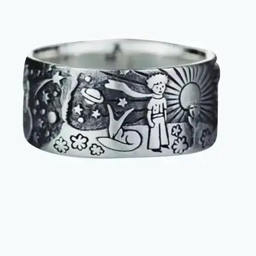Jewelry Vintage Emo Grunge Ring Size ONE SIZE - 3 Thumbnail
