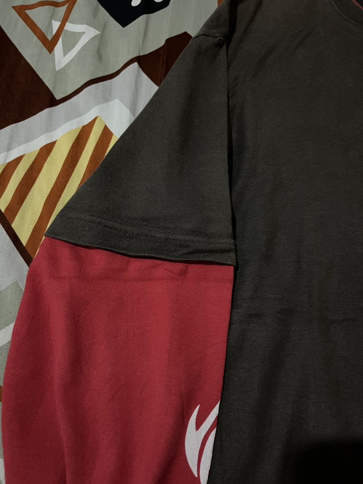 If Six Was Nine × Japanese Brand × Vintage Fly Beans Cross Style And Double Layer Longsleve Size US L / EU 52-54 / 3 - 4 Thumbnail