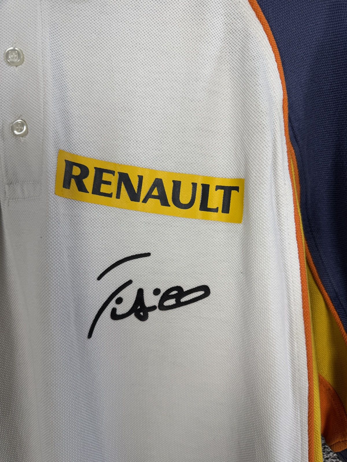 Formula 1 × Vintage Renault F1 Team Racing Polo Shirt ING ELG Vintage Size M Size US M / EU 48-50 / 2 - 8 Thumbnail