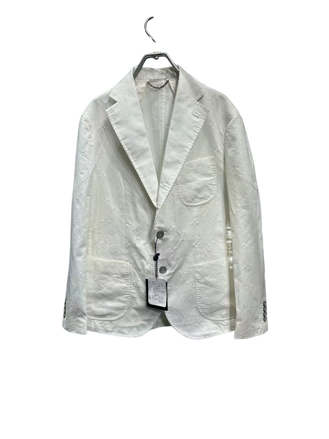 Louis Vuitton Louis Vuitton Embossed Monogram Blazer 40R Size 40R - 1 Thumbnail