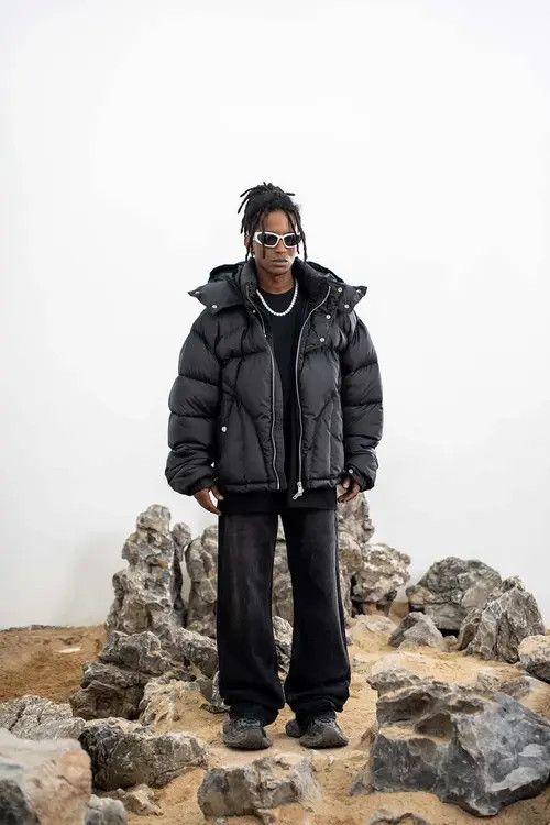 VIBE Winter Streetwear Jacket Puffer Parkas Coat Size US L / EU 52-54 / 3 - 5 Thumbnail