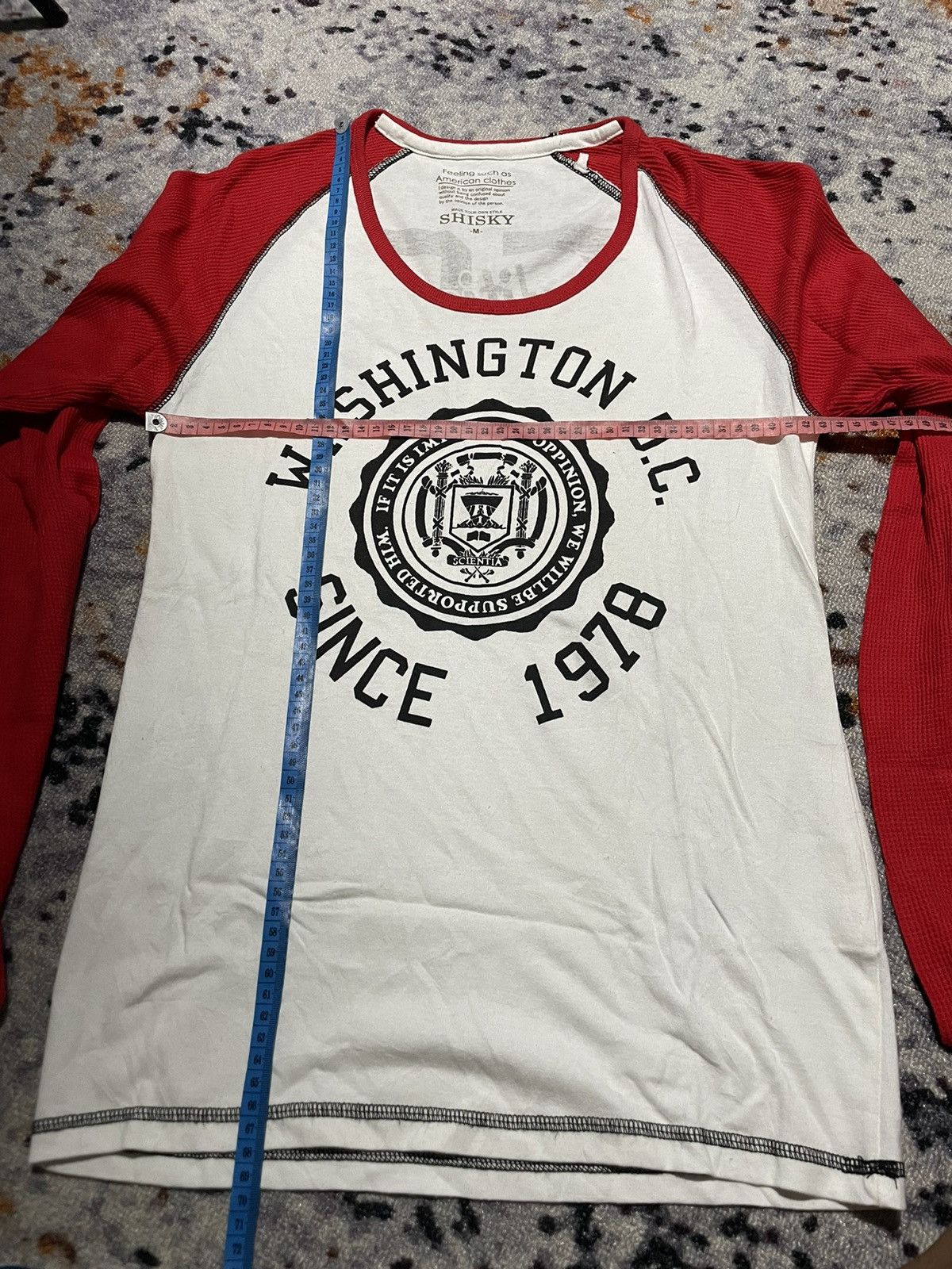 If Six Was Nine × Japanese Brand Long Sleeve Washington DC 56Traditional Y2K Style Size US M / EU 48-50 / 2 - 6 Thumbnail