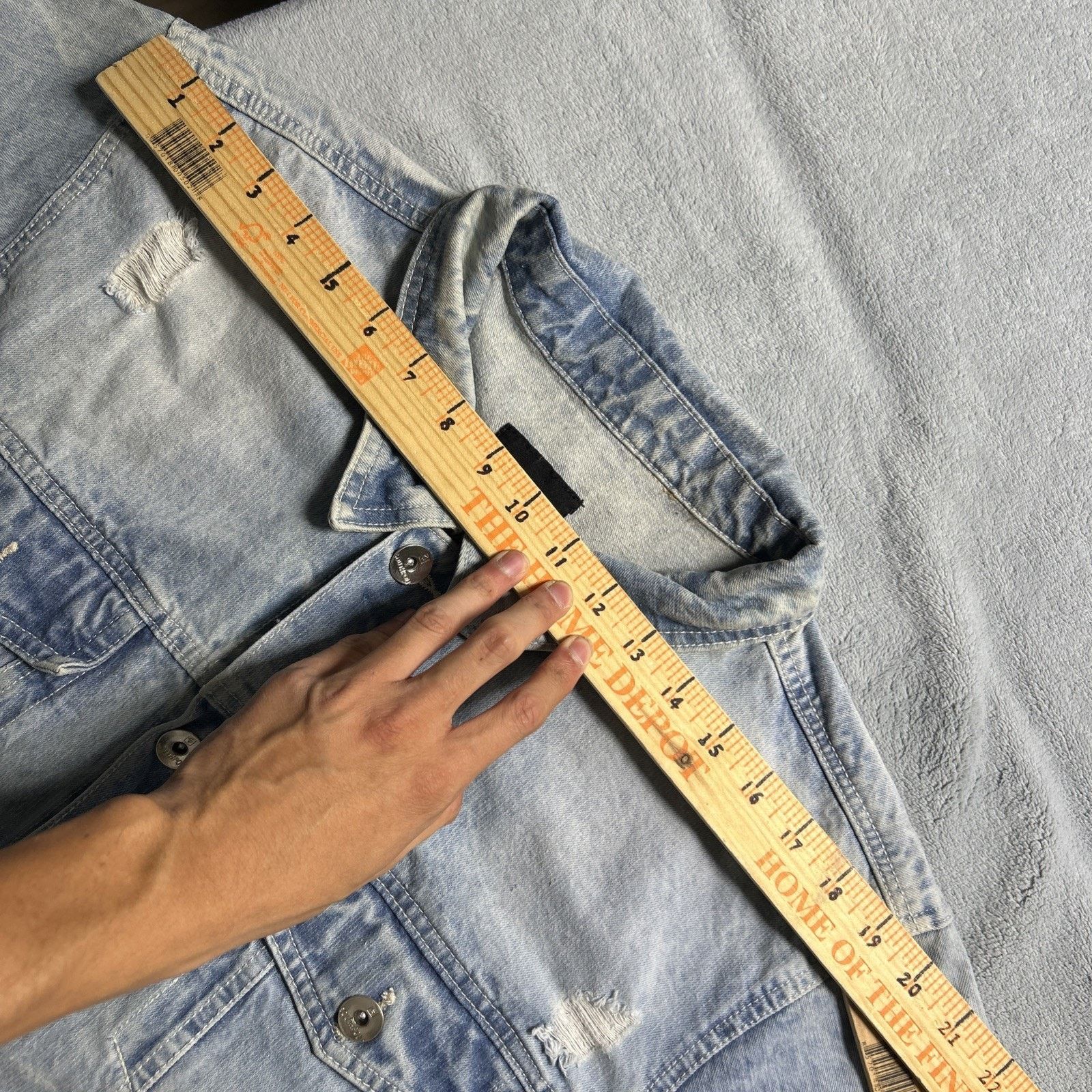Southpole Southpole Denim Jacket Womens 2XL P031 Type 3 2000s Grunge Size US XXL / EU 58 / 5 - 17 Thumbnail