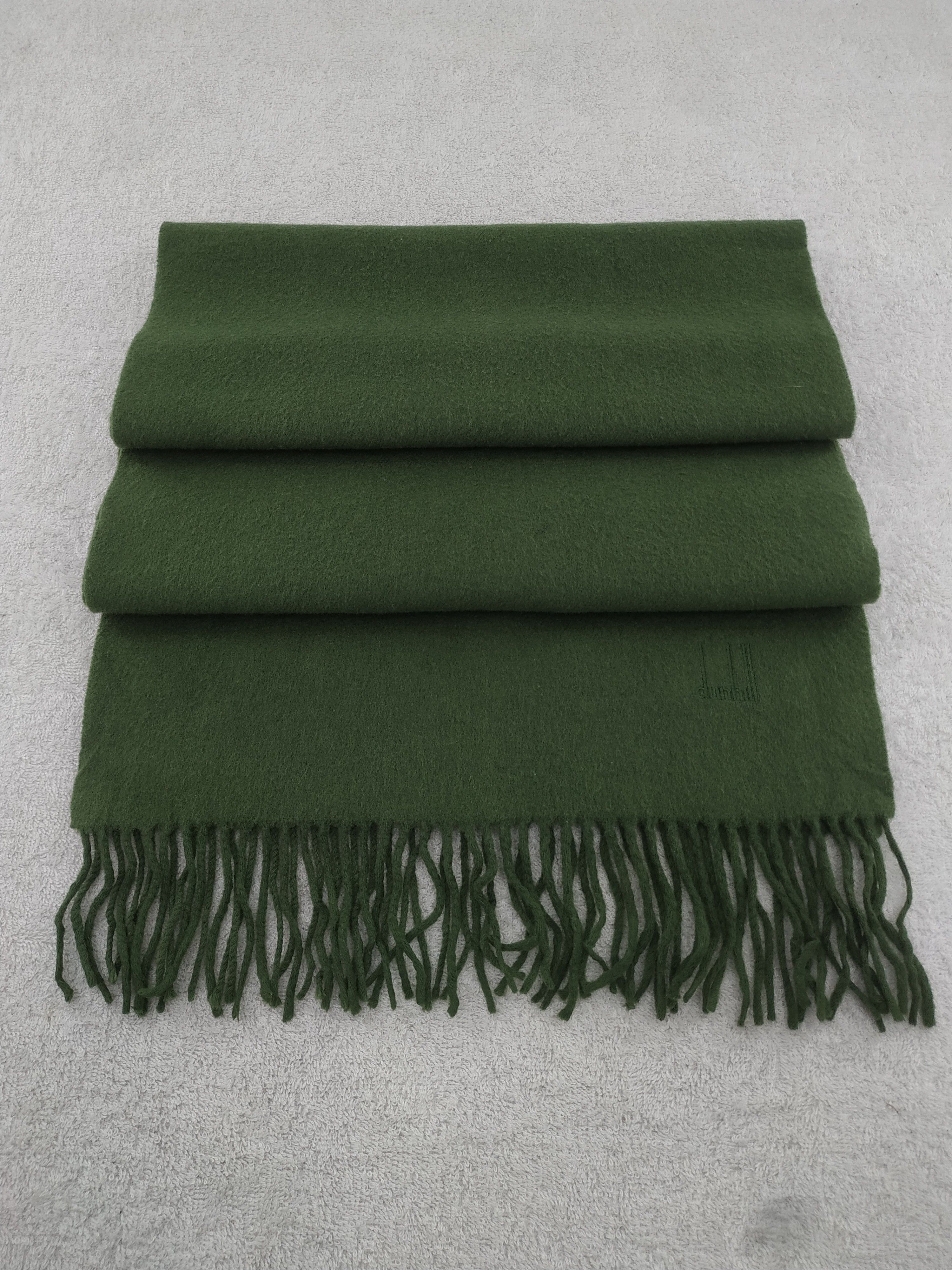 Alfred Dunhill Vintage Dunhill Wool Scarf/Muffler/Neckwear MF157 Size ONE SIZE - 2 Thumbnail