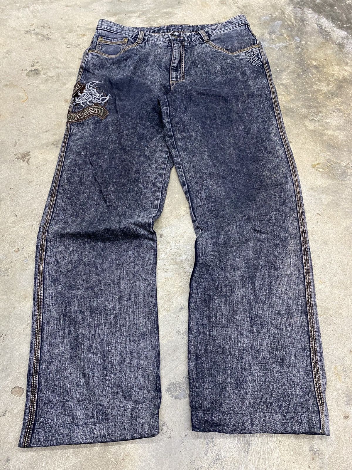 Beauty Beast × If Six Was Nine × Yasuyuki Ishii undefined japan grunge colblue city jeans pant Size US 34 / EU 50 - 9 Thumbnail