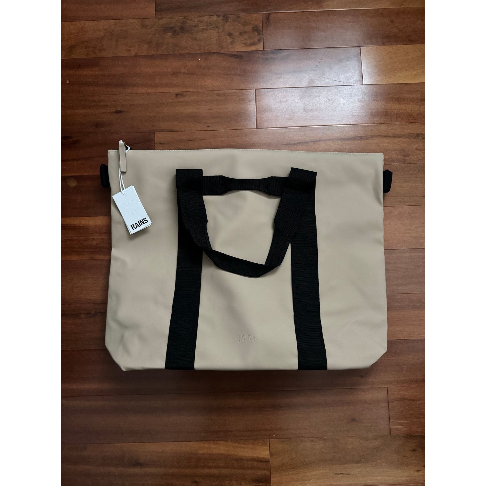 Rains Brand New Rains Tote Bag - Sand Color Size ONE SIZE - 2 Thumbnail