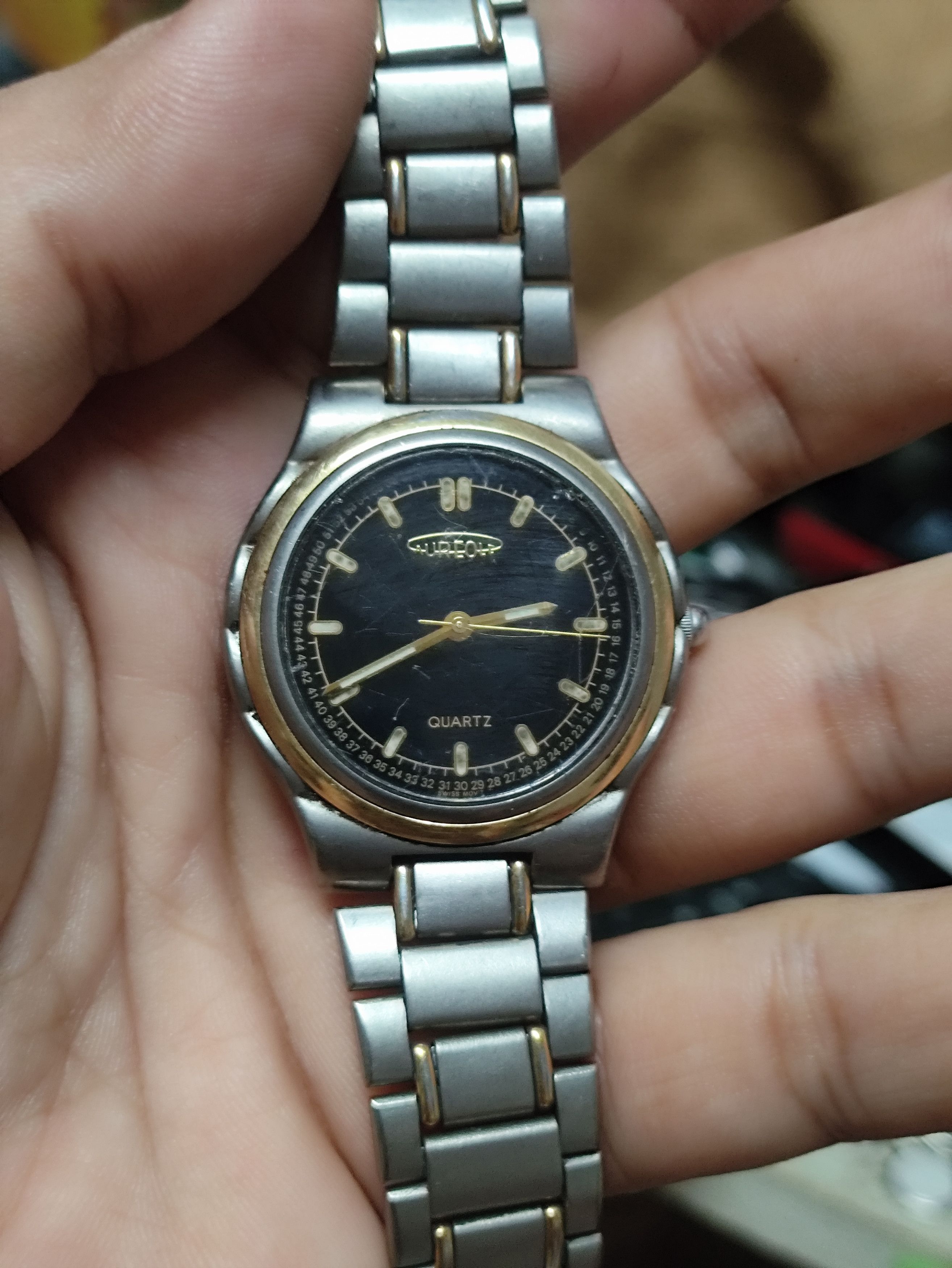 Designer × Japanese Brand × Vintage VINTAGE AUREOLE QUARTZ JAPAN WATCH Size ONE SIZE - 5 Thumbnail
