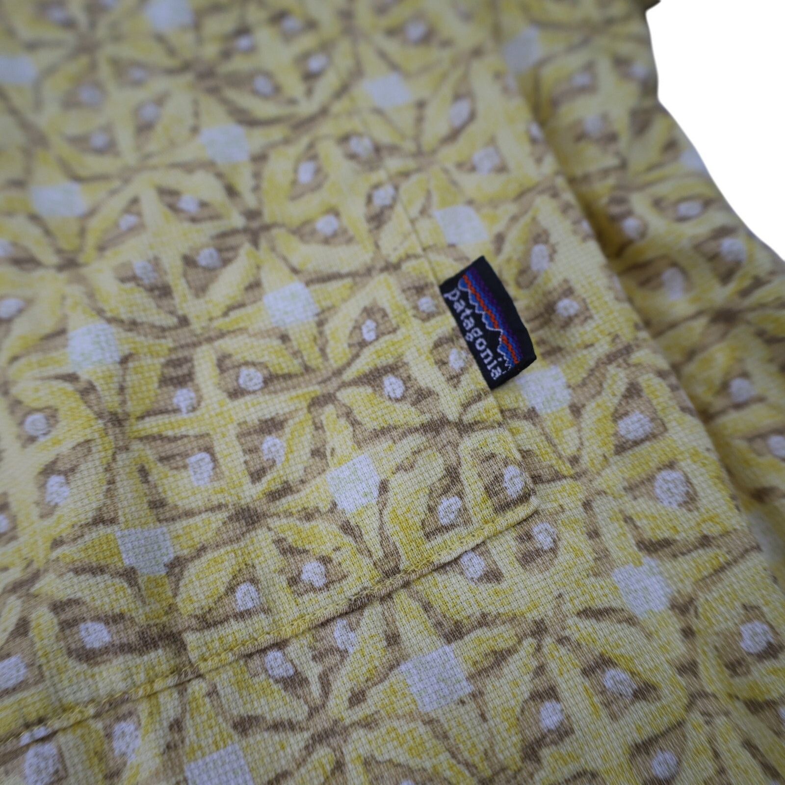 Patagonia × Vintage Vintage Patagonia Organic Cotton Allover Print Casual Shirt Size US S / EU 44-46 / 1 - 5 Thumbnail