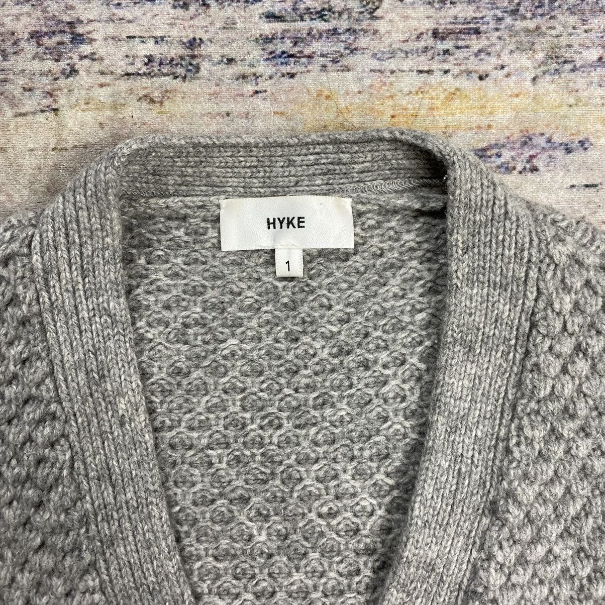 HYKE × Japanese Brand hyke knit cardigan Size US S / EU 44-46 / 1 - 5 Thumbnail