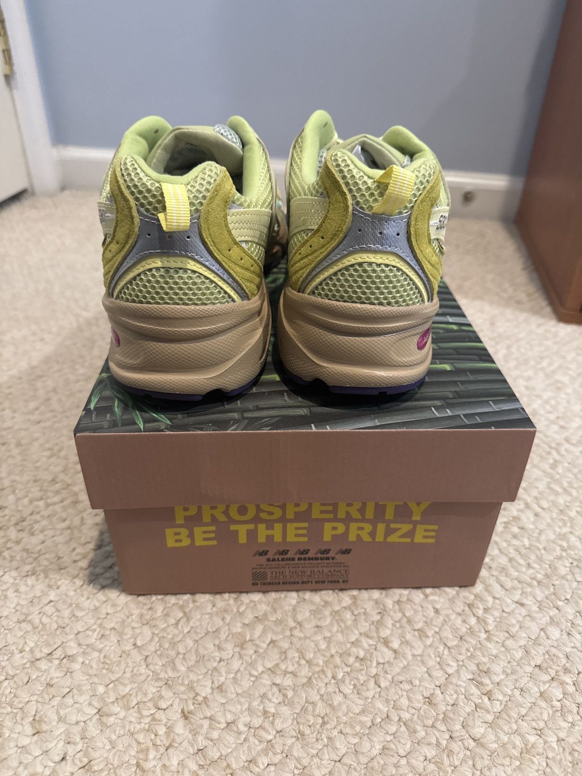 New Balance × Salehe Bembury New Balance 530 Salehe Bembury Prosperity Be The Prize Size US 10.5 / EU 43-44 - 4 Thumbnail