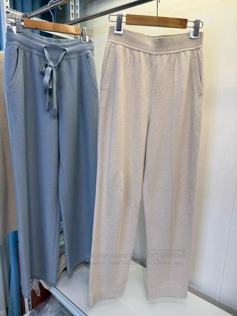 Loro Piana Loro Piana 100% Baby Cashmere Trousers Size 25" / US 0 / IT 36 - 4 Thumbnail