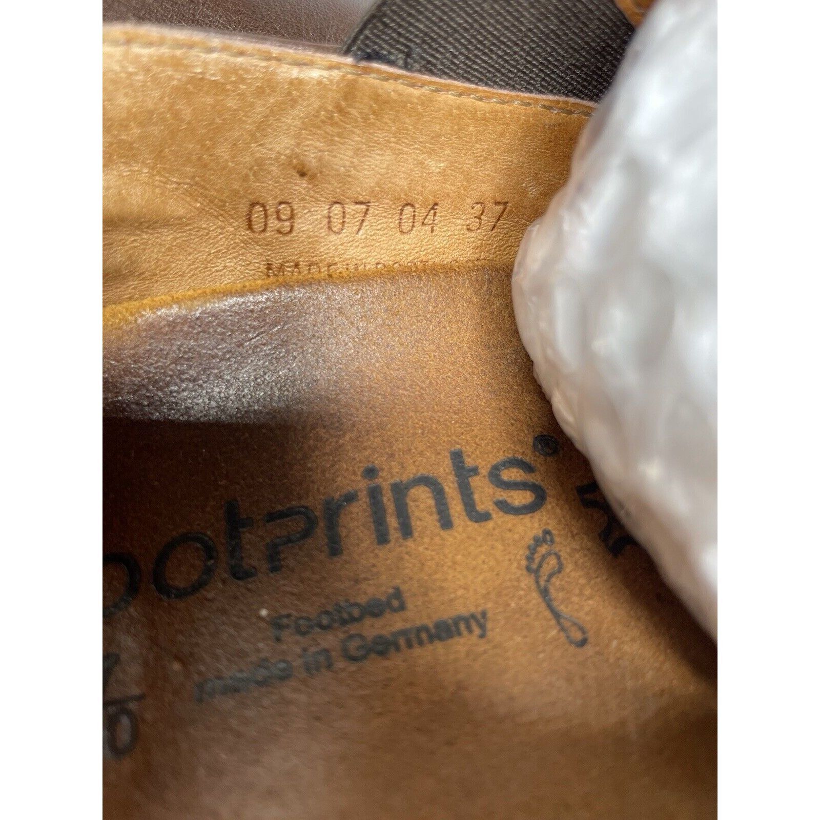 Birkenstock Footprints By Birkenstock Brown Leather Loafers Slip On Shoe Size US 6.5 / IT 36.5 - 12 Thumbnail