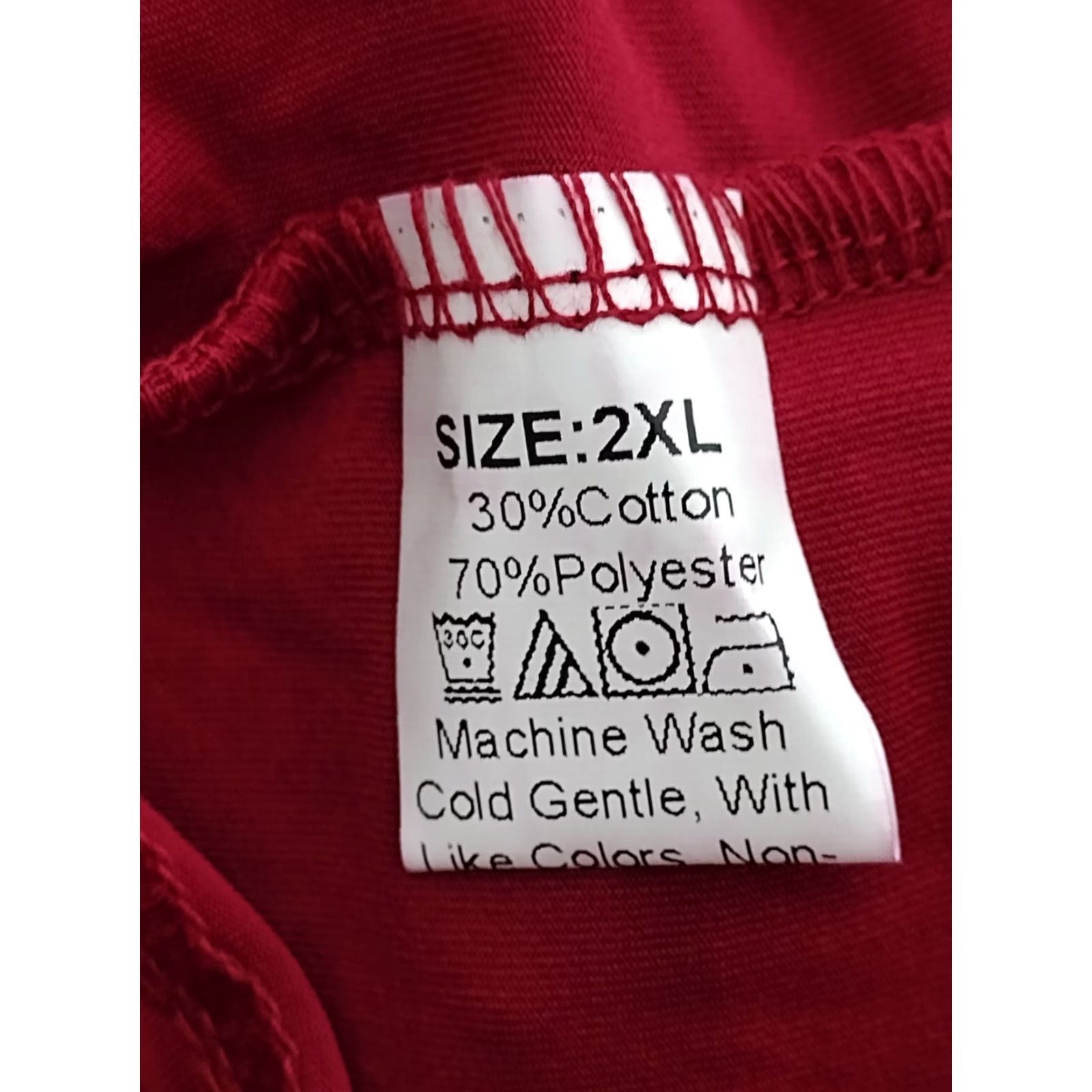 Pinko Unbranded Off The Shoulder Cropped Blouse 2XL Red Bohemian Long Sleeve Tie Back Casual Women Blouse 2XL Red Bohemian Off The Shoulder Cropped Blouse Size XXL / US 16-18 / IT 52-54 - 7 Thumbnail