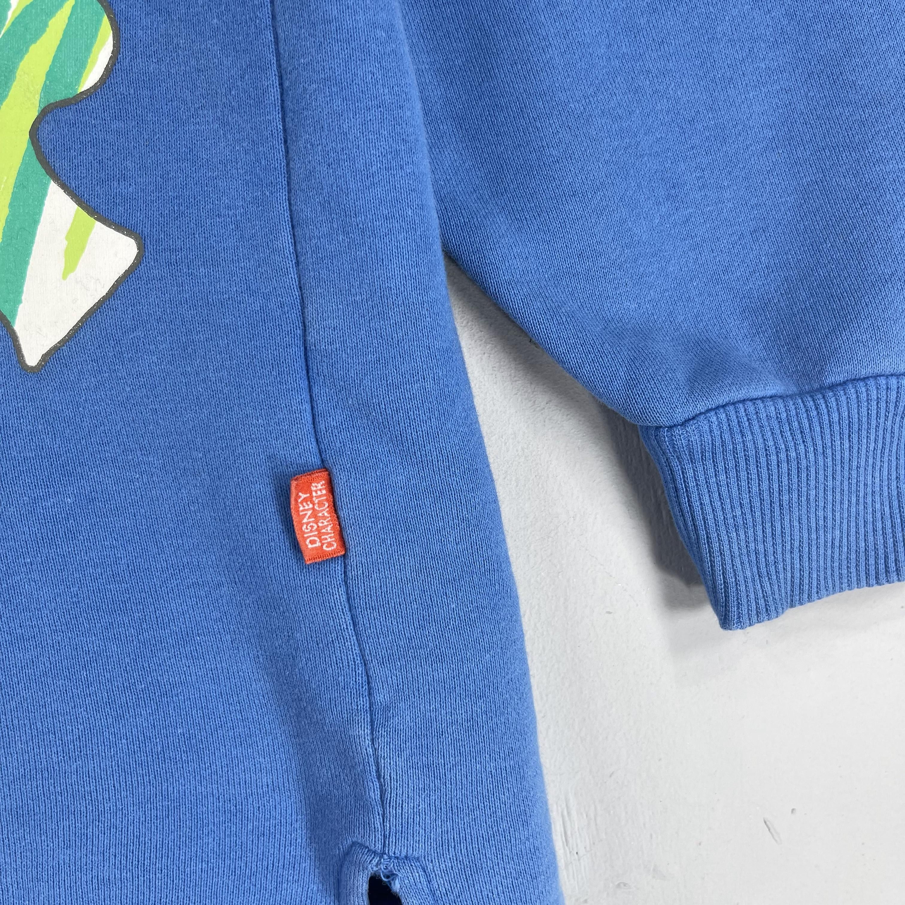Disney × Vintage Vintage 90's DONALD DUCK Puzzle Printed Pullover Sweater Size US M / EU 48-50 / 2 - 6 Thumbnail