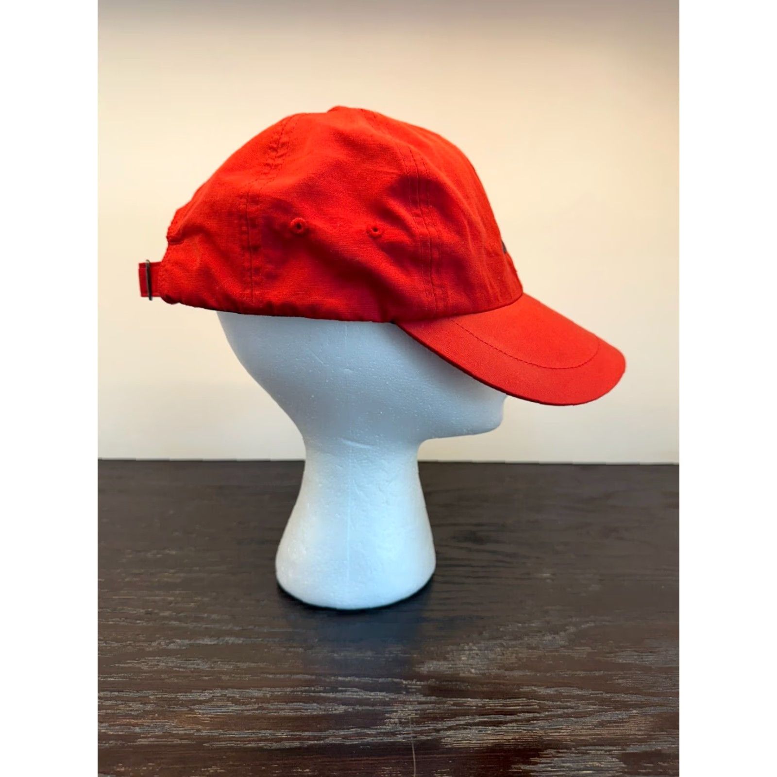 Nike Nike Hat Cap One Size Red Twill Adjustable Strapback Mens Baseball Cap Casual Sports Size ONE SIZE - 3 Thumbnail