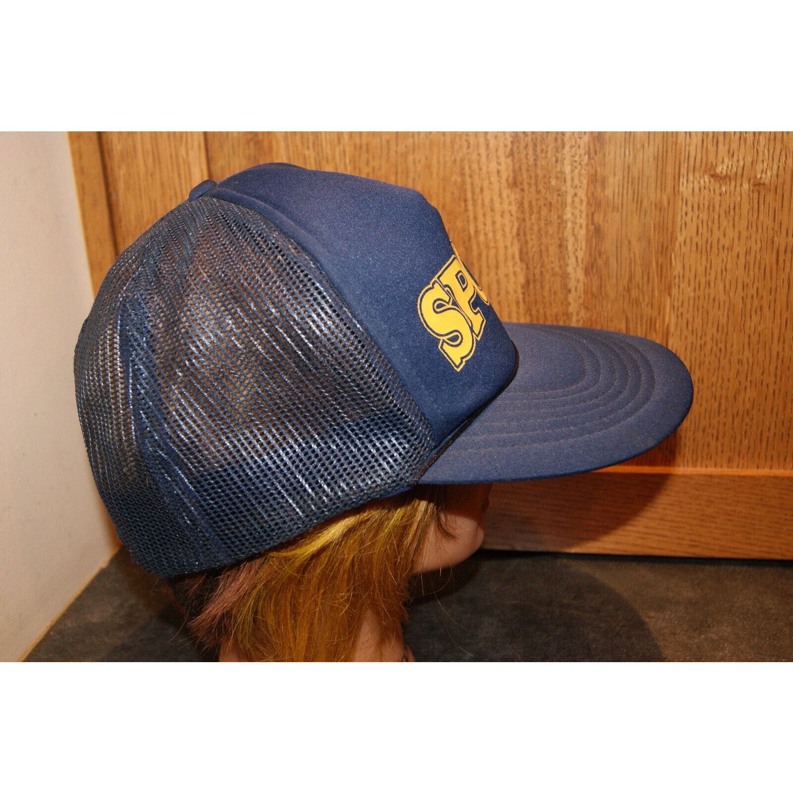 Other VTG 80s 90s SPORT MAGAZINE Mesh Snapback Trucker Cap Hat Size ONE SIZE - 3 Thumbnail