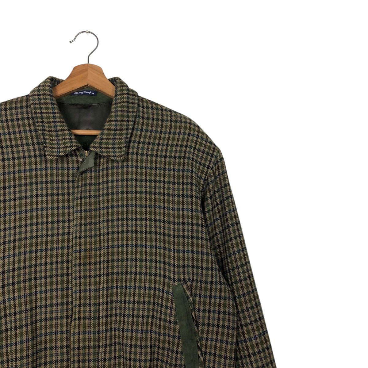 Issey Miyake 📌Vintage Bomber Jacket Rotary Enough Tartan Design Size US M / EU 48-50 / 2 - 7 Thumbnail