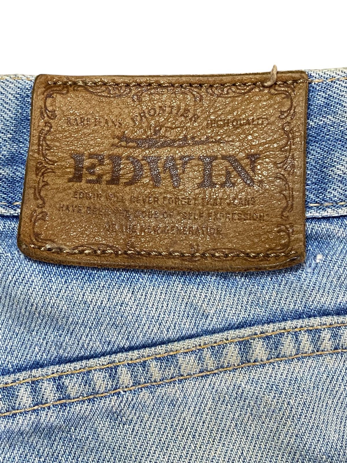Edwin Vintage Edwin 1995 Grunge Loose Skater Jeans Size US 31 - 11 Thumbnail