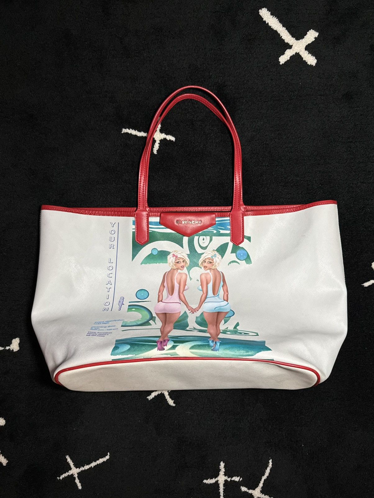 Givenchy GIVENCHY SS14 “MY LOCATION” ANTIGONA LEATHER BAG Size ONE SIZE - 1 Thumbnail