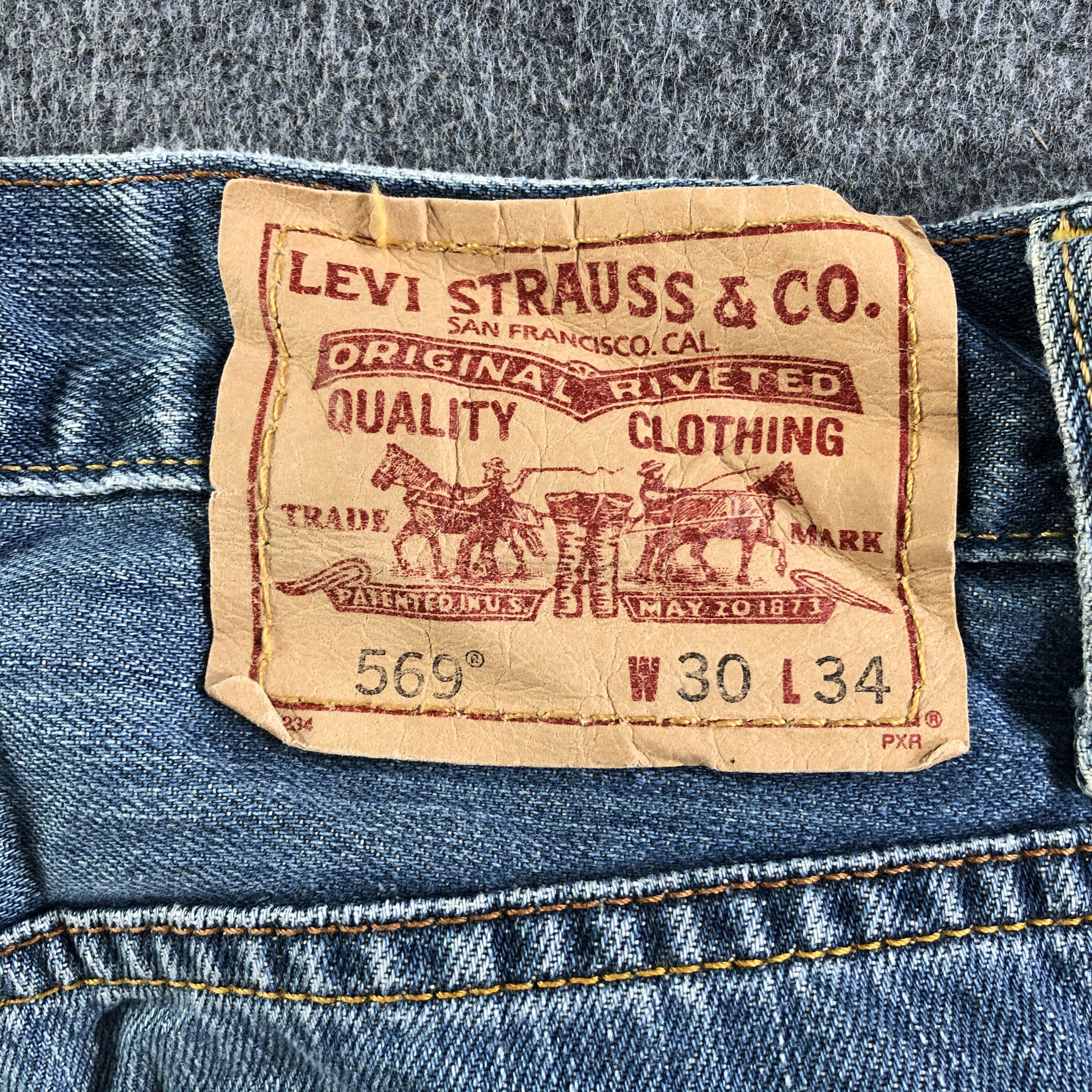 Levi's Vintage Levis 569 Jeans-J4277 Size US 32 / EU 48 - 5 Thumbnail