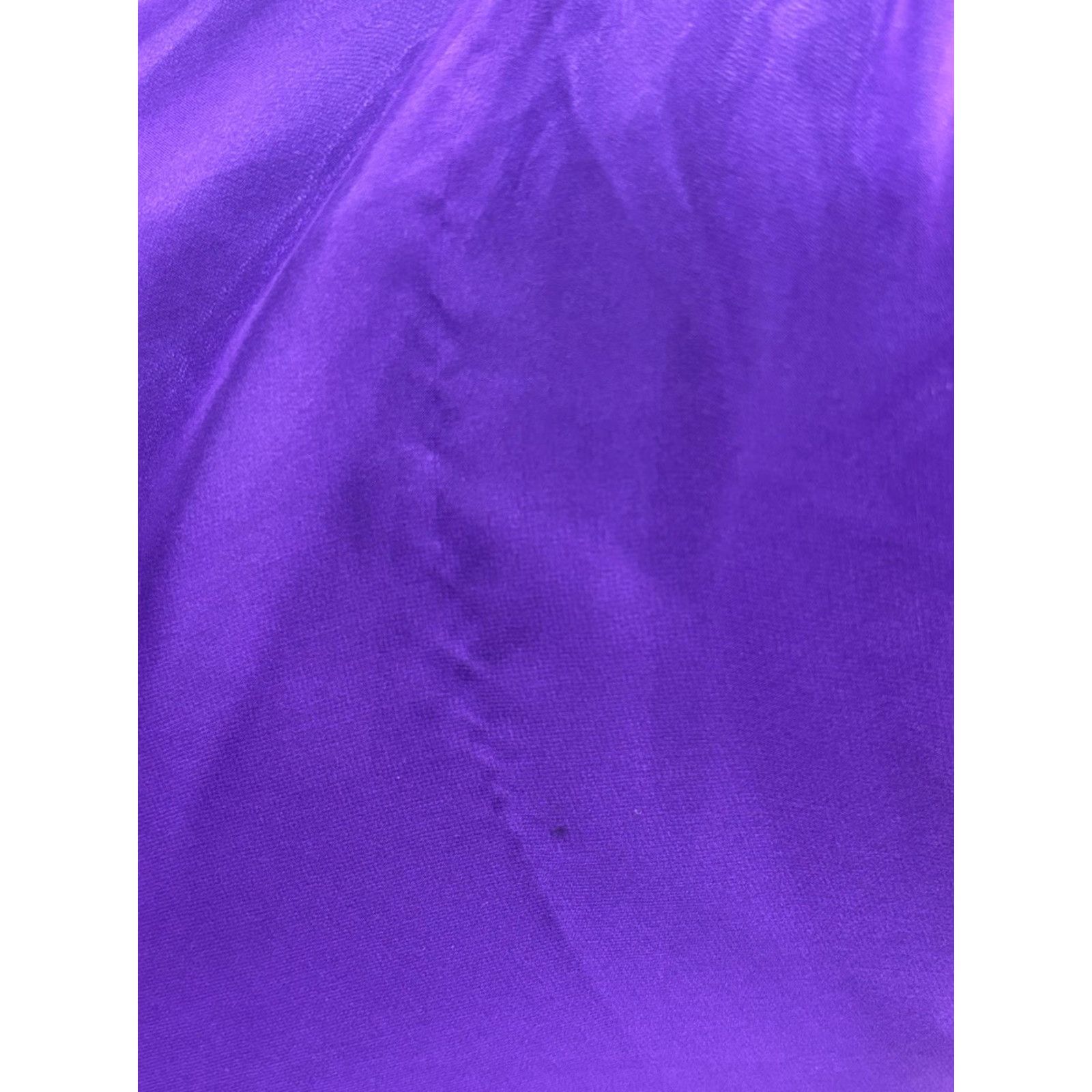 Vintage La Femme Gown Dress 8 Women’s Purple Jewels Ruched Strapless Prom Formal Size M / US 6-8 / IT 42-44 - 8 Thumbnail