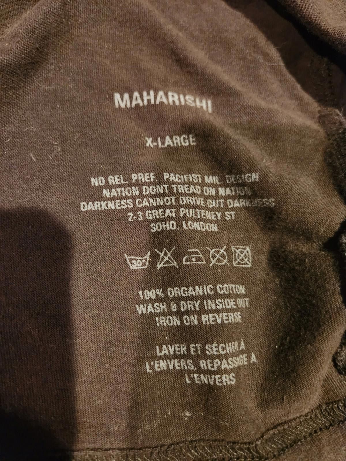 Maharishi Maharishi Golden Dragon Long Sleeve Shirt Mens XL Size US XL / EU 56 / 4 - 7 Thumbnail