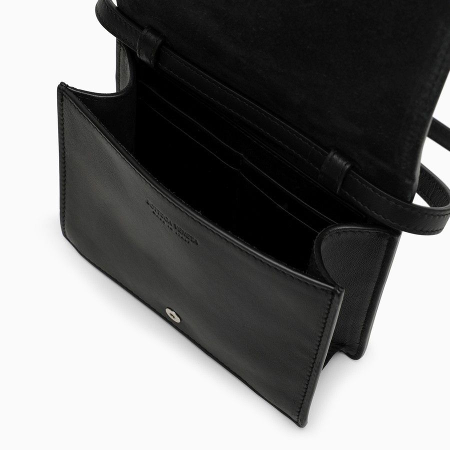 Bottega Veneta o1d2blof0824 Size: OS / Cassette Shoulder Bag in Black Size ONE SIZE - 4 Thumbnail