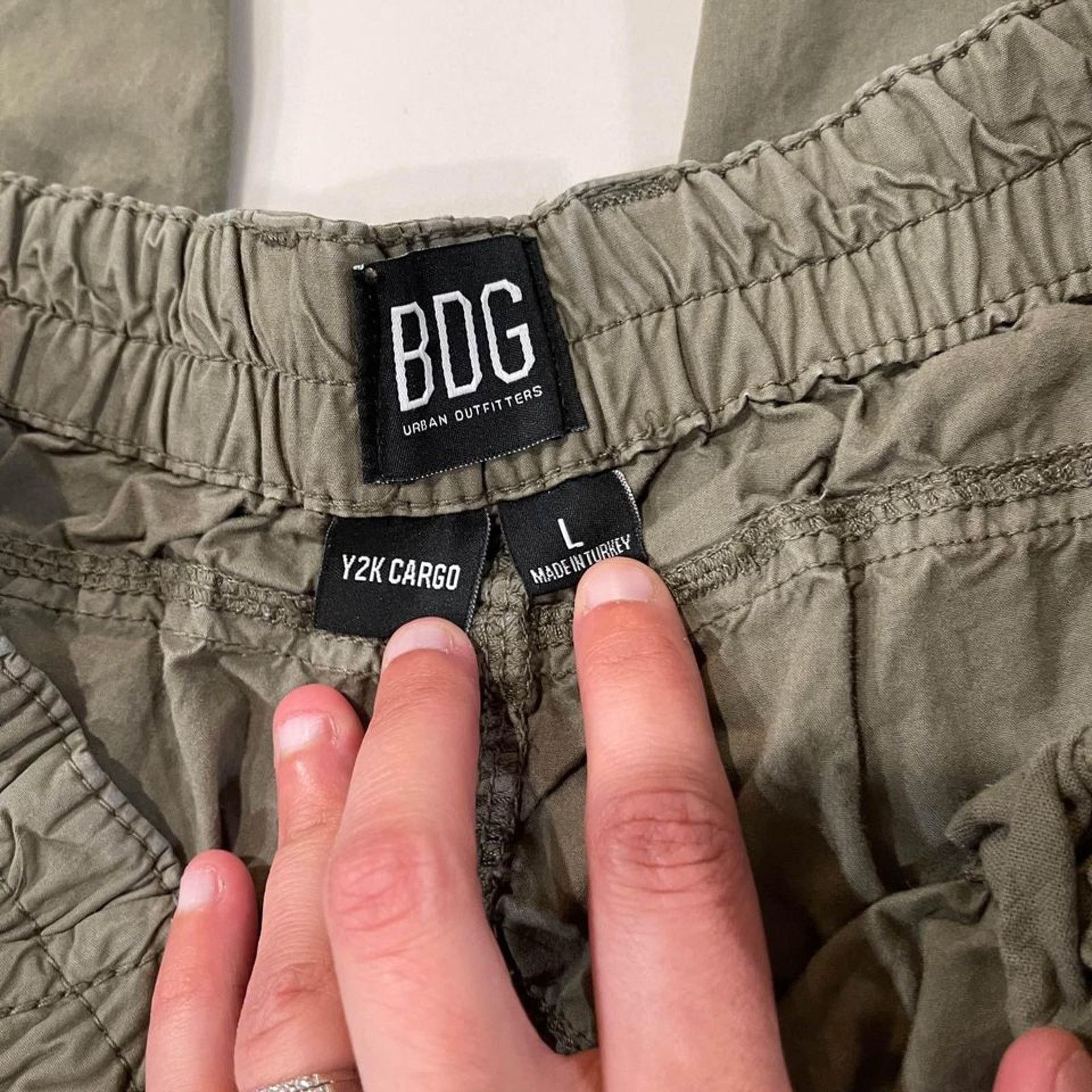 Bdg Urban Outfitters BDG y2k Low Rise Cargo Pant Women's Large Size 34" / US 12 / IT 48 - 3 Thumbnail