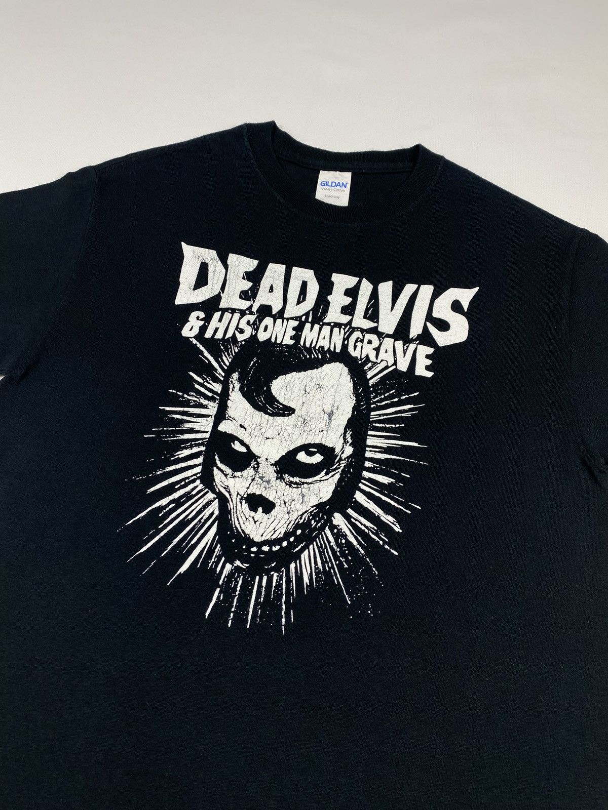 Band Tees 🔥LASTDROP🔥Early 2010s Dead Elvis His One Man Grave T-shirt Size US XS / EU 42 / 0 - 3 Thumbnail