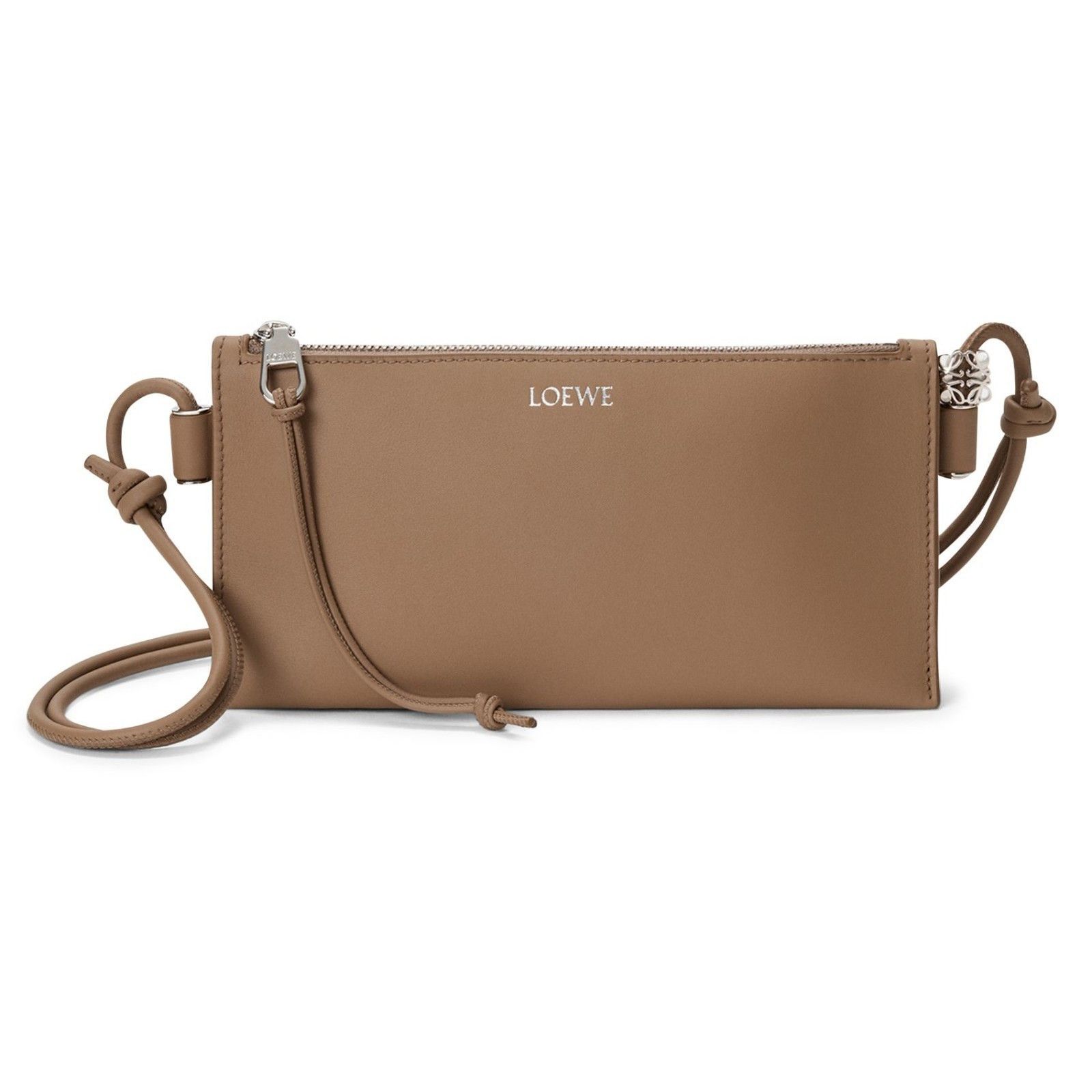 Loewe LOEWE Joya $1950 Mocha Leather Pouch Bag New & Authentic Size ONE SIZE - 1 Thumbnail