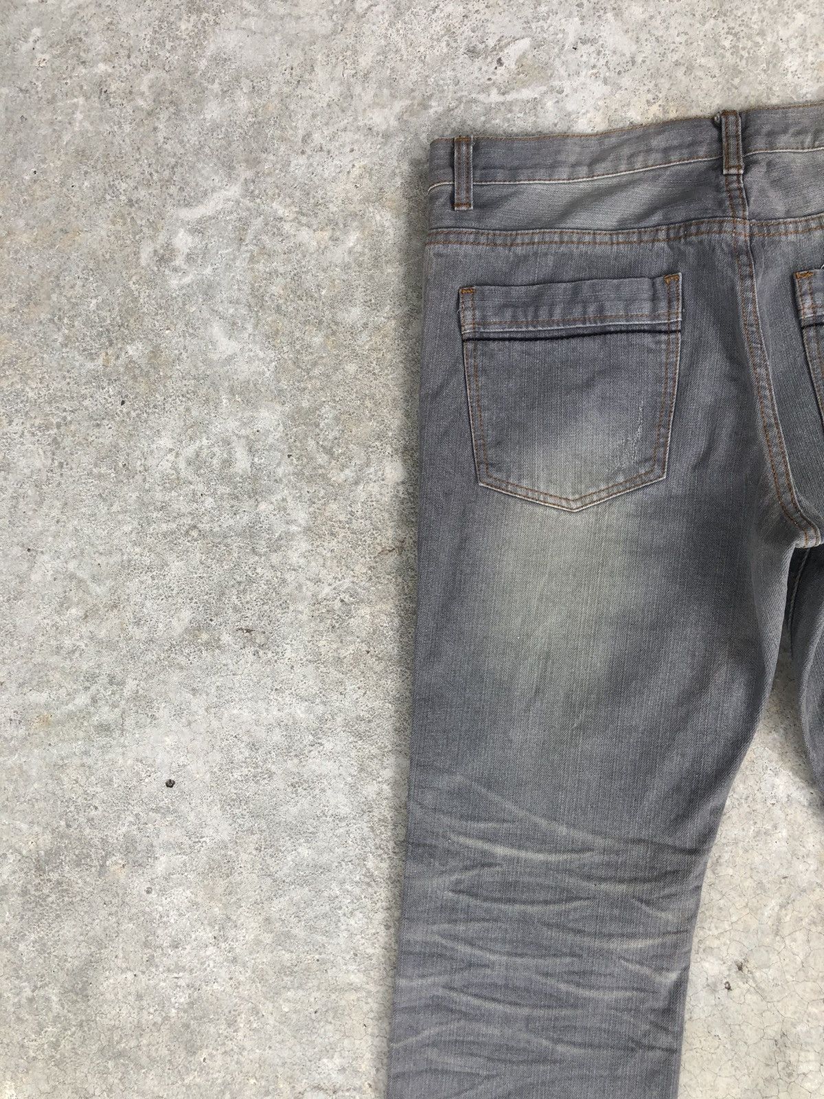 If Six Was Nine Japanese Indecent Flared Jeans Distressed Jeans Size US 33 - 9 Thumbnail