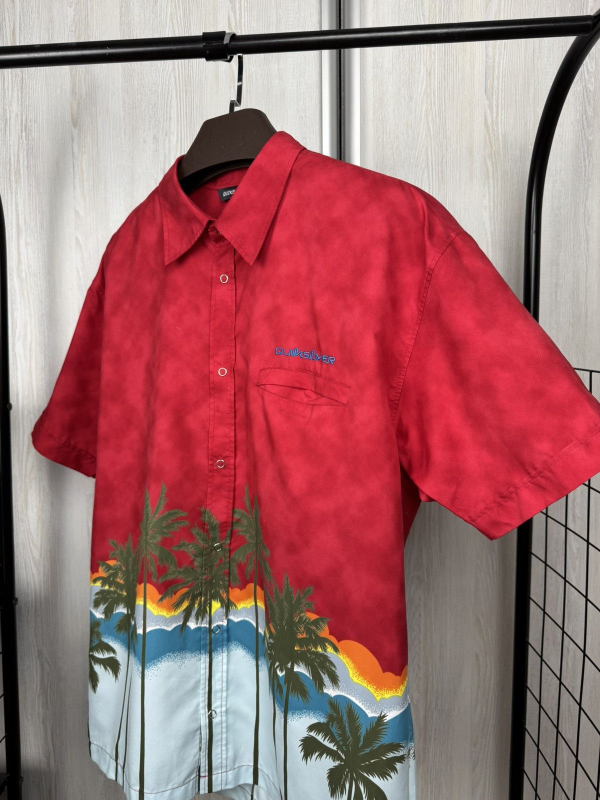 Quiksilver Quiksilver Vintage Hawaiian Shirt Short Sleeve Men’s Size XL Size US XL / EU 56 / 4 - 4 Thumbnail