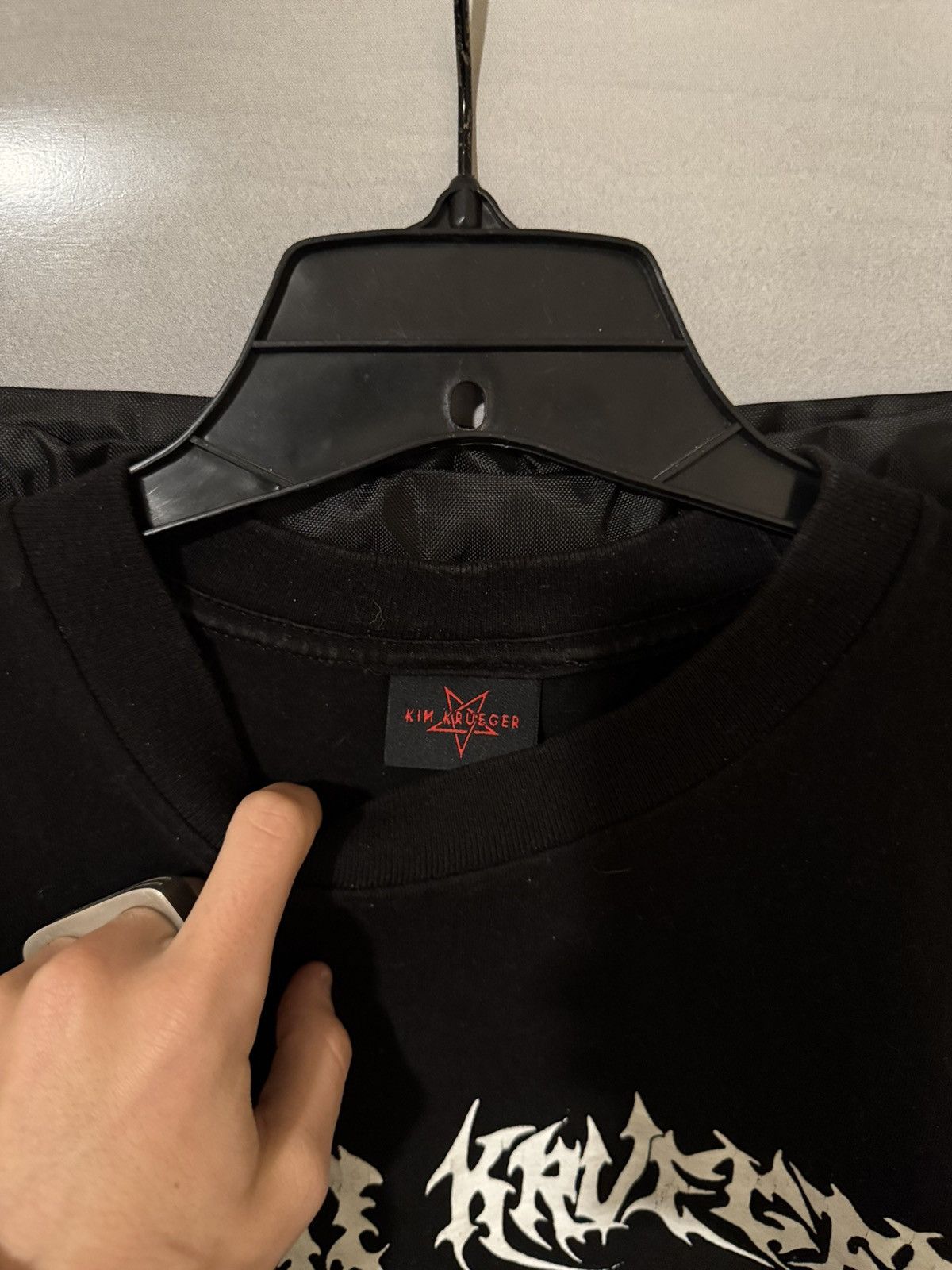 Kim Krueger × Playboi Carti Kim Krueger Burberry Erry three logo T