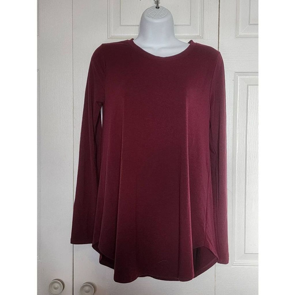 Other Zenana Maroon Tunic Size XS / US 0-2 / IT 36-38 - 1 Thumbnail