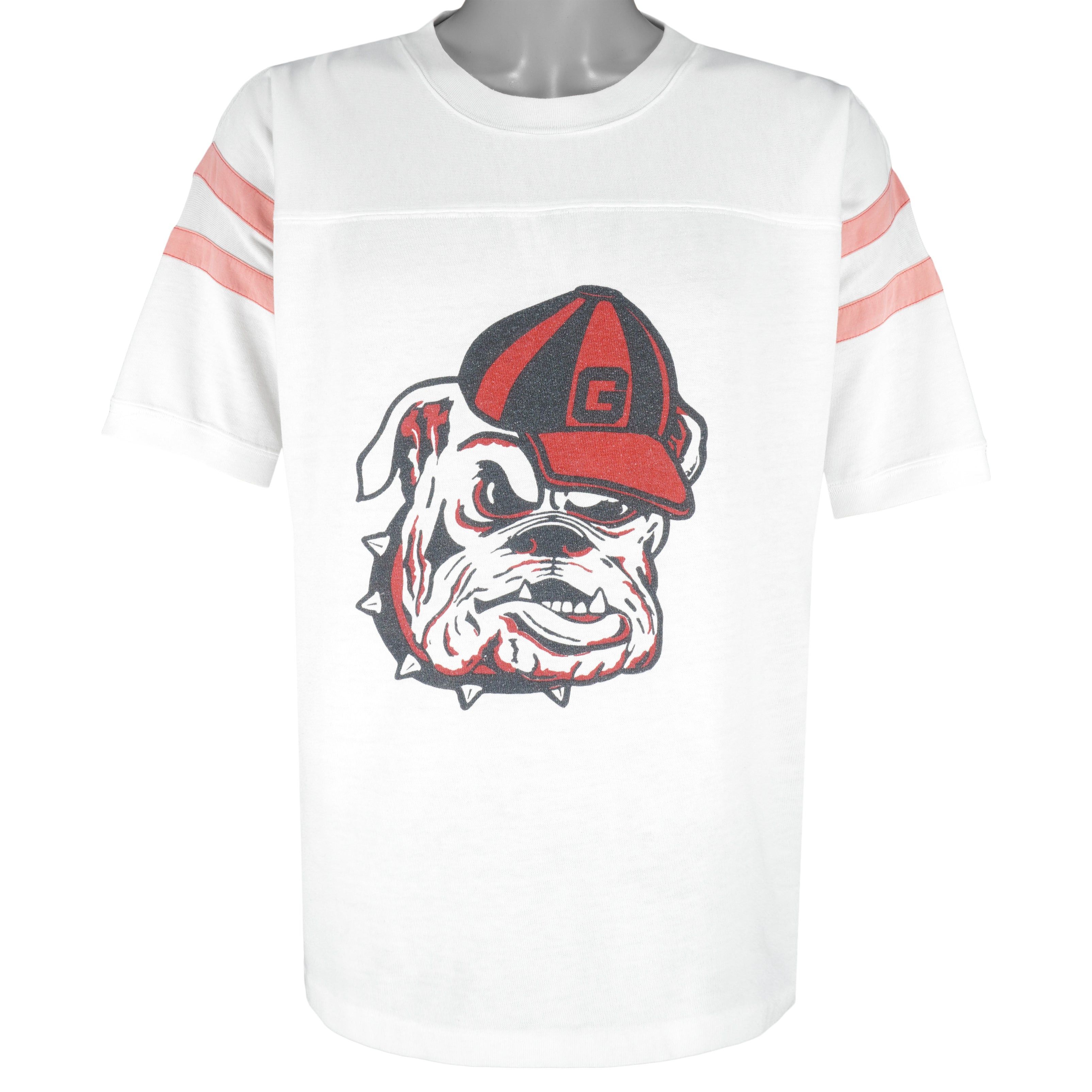 NCAA - Georgia Bulldogs Dawgs Jersey T-Shirt 1980s