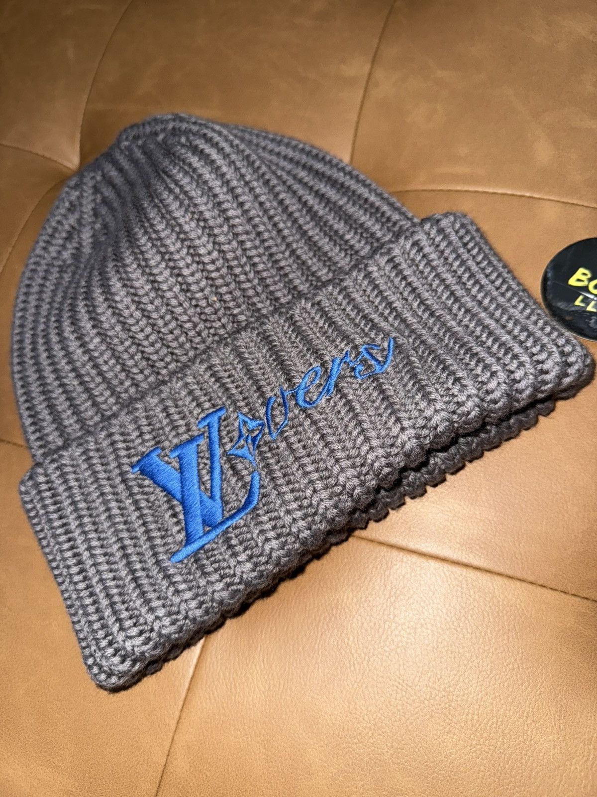 Louis Vuitton Louis Vuitton logo wool beanie Size ONE SIZE - 1 Thumbnail
