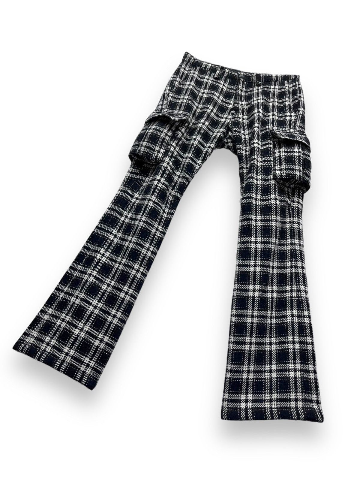 BLUTENBLATT Punk Gothic Flare Angola Twill Weave Wool Cargo
