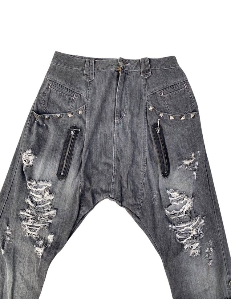 Japanese Brand Algonquins Punk Pants size 30 Size US 30 / EU 46 - 3 Thumbnail